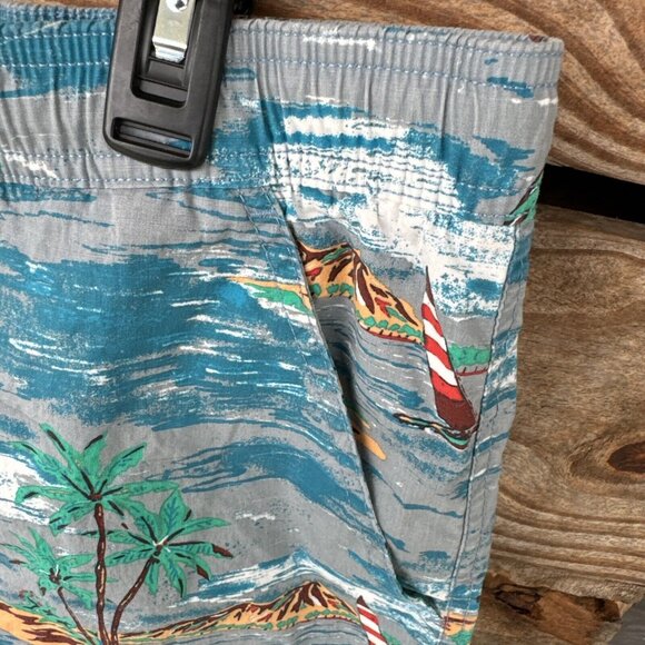 Banks Journal Mens Sz 38 Blue Board 5" Shorts Surf Short Trunks - Picture 6 of 9